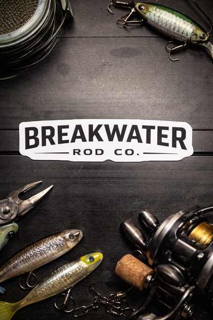 Breakwater Rod Co. vinyl decals