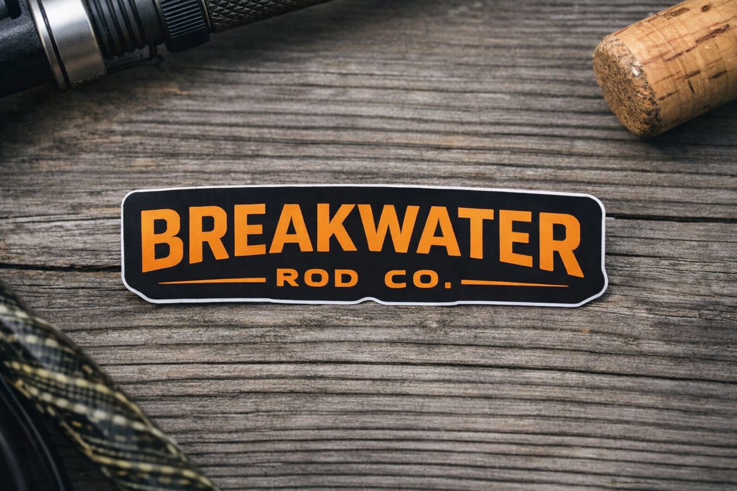 Breakwater Rod Co. vinyl decals