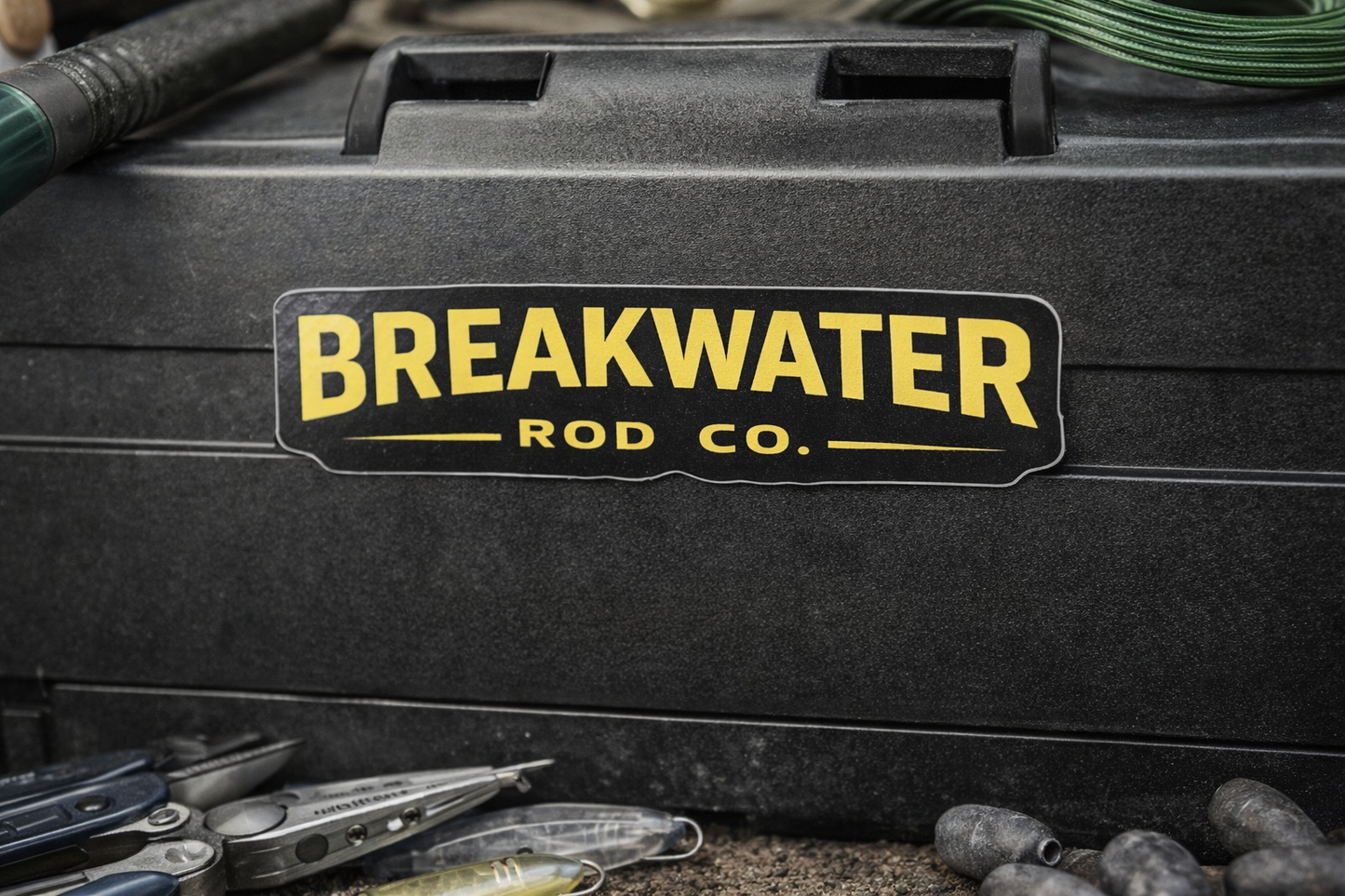 Breakwater Rod Co. vinyl decals